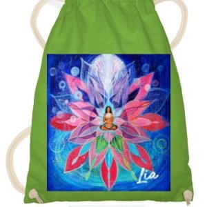 Sac de sport Lia din pânză Verde